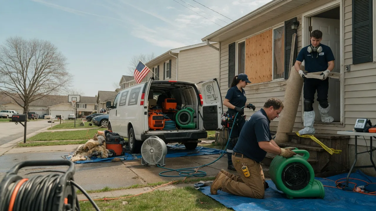 Water Damage Restoration in Mascot, TN near me